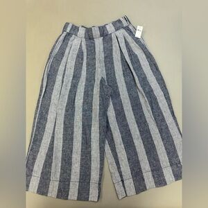 Gap Striped Wide-Leg Pants